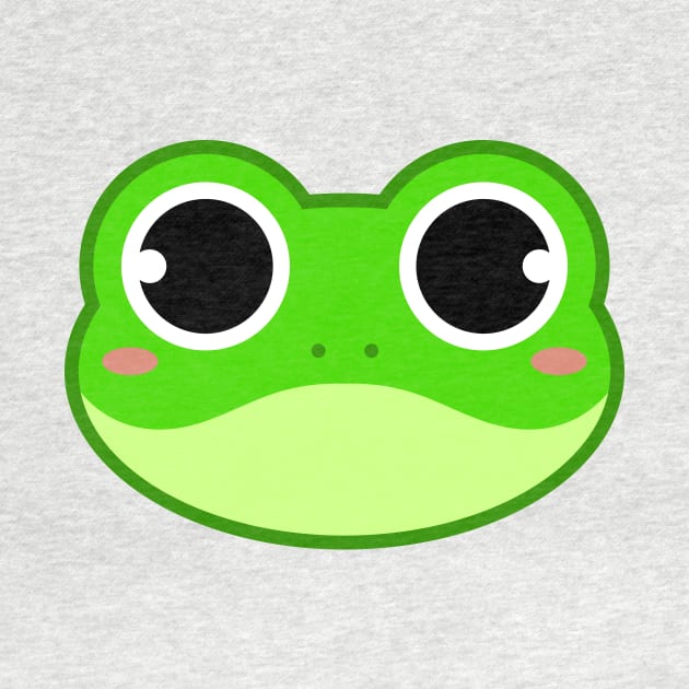 Cute Green Frog by alien3287